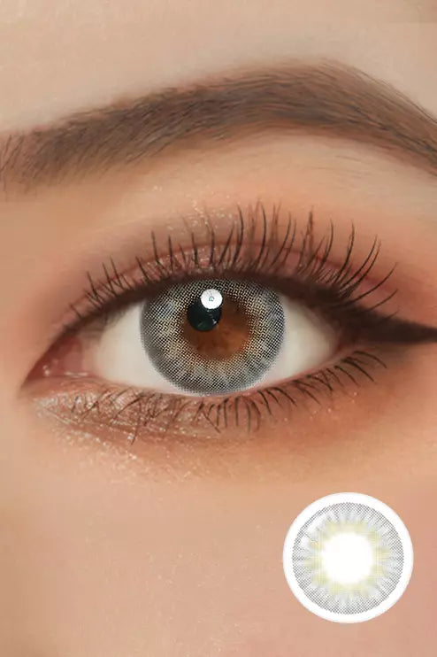 Lighly Pastel 1Day Gray Colored Contacts
