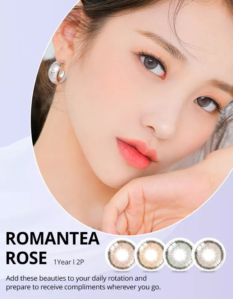 romantea rose color contact lenses lenstownus