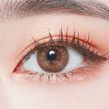  Lighly Pure Brown Colored Contacts