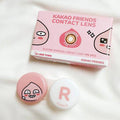  Kakao Friends Apeach Brown  (2pcs / Monthly) Colored Contacts