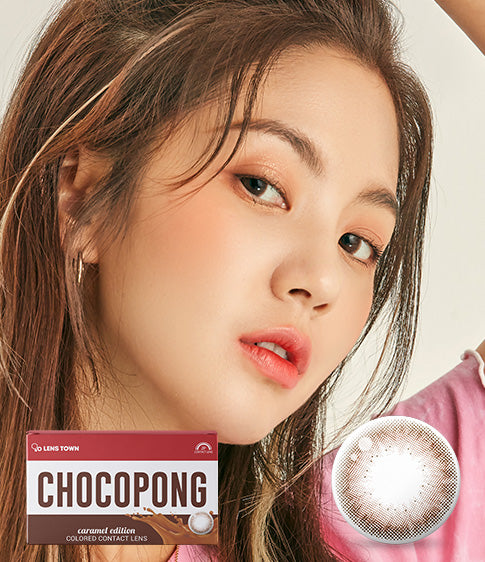  New Chocopong Caramel Choco Colored Contacts