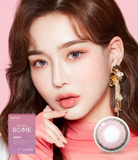  Romantea Rome Pink Colored Contacts