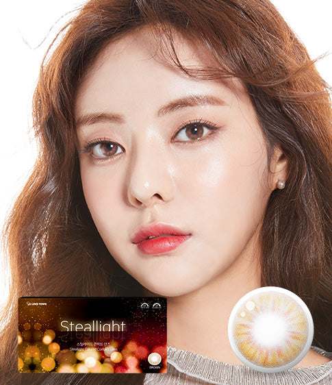  Steallight Brown Colored Contacts