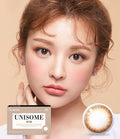  Unisome Brown  (2pcs / Monthly) Colored Contacts