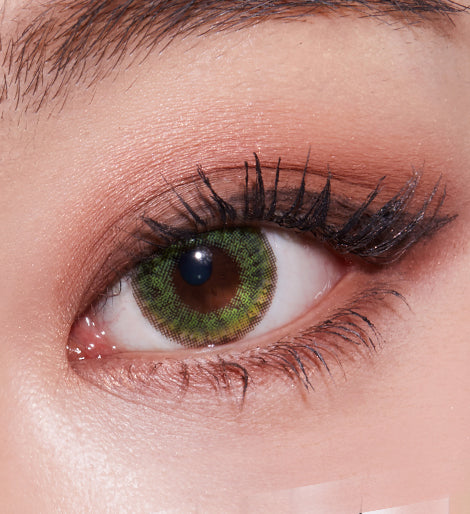  Swan Green  (2pcs / Monthly) Colored Contacts