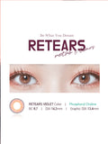  Retears Violet (2pcs / 3Months) Colored Contacts